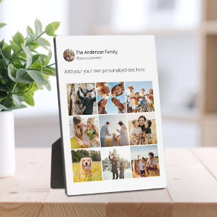 あなただけのソーシャルメディアフォトコラージュを作成 フォトプラーク