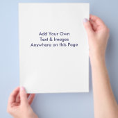 あなただけのチラシを作成 チラシ (手)