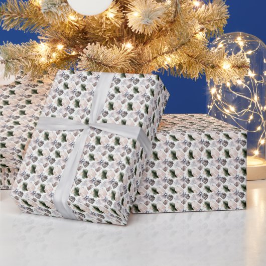 あなただけのヒュッゲ・フェアリービレッジを作りましょう ラッピングペーパー (クリスマス)