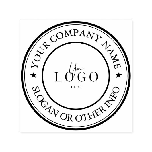 あなただけのビジネスロゴを作成 カスタム セルフインキングスタンプ (デザイン)