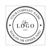 あなただけのビジネスロゴを作成 カスタム ラバースタンプ (インプリント)