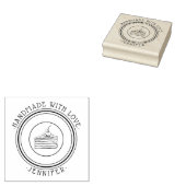 あなただけのプロフェッショナルな手作りカスタムロゴを作成 ラバースタンプ (押印)