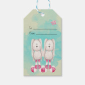 あなただけのペッパーミントうさぎのクリスマスを作ろう ギフトタグ (正面)