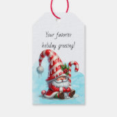 あなただけのホッピーなペッパーミントクリスマスノームを作ろう ギフトタグ (裏面)