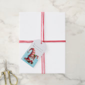 あなただけのホッピーなペッパーミントクリスマスノームを作ろう ギフトタグ (より糸付き)