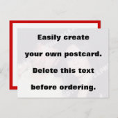 あなただけのポストカードを簡単に作成 ポストカード (正面/裏面)