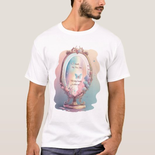 あなただけのマジックミラーを作ろう Tシャツ (正面)