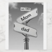 あなただけのワインラベルを作成 ワインラベル (シングルラベル)