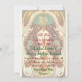 あなただけのヴィクトリアン時代のハイプリーストレスを作り出せ 招待状 (裏面)