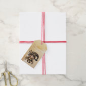 あなただけの個性的な魔法のクリスマス・ノームを作ろう ギフトタグ (より糸付き)