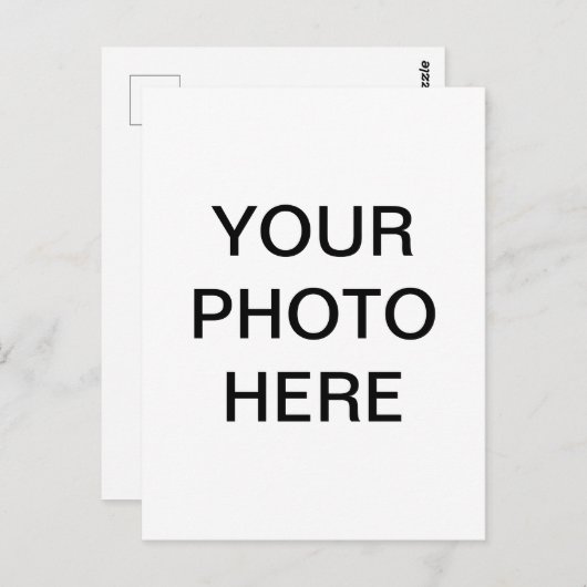 あなただけの写真をカスタマイズして追加 ポストカード (正面/裏面)