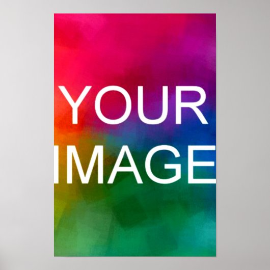 あなただけの写真テンプレートを作成 高品質 ポスター (正面)