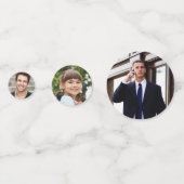 あなただけの写真 オーダーメイド コンフェッティ (正面)