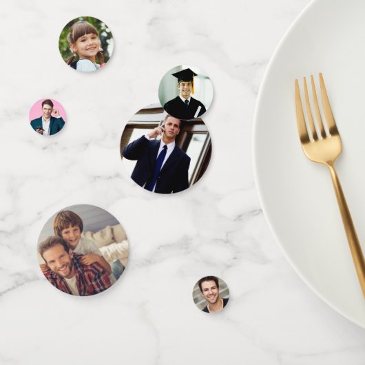 あなただけの写真 オーダーメイド コンフェッティ (グループ)