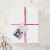 あなただけの冬のペッパーミントクリスマスノームを作ろう ギフトタグ (より糸付き)