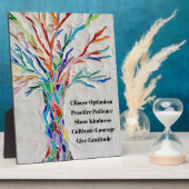 あなただけの名言を作成しよう フォトプラーク (側面)