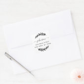 あなただけの四角い返送先住所を作成 スクエアシール (封筒)