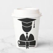 あなただけの学校大学卒業祝賀会 紙コップ (裏面)