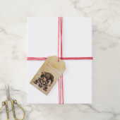 あなただけの幸せな魔法のクリスマス・ノームを作ろう ギフトタグ (より糸付き)