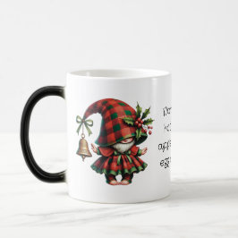 あなただけの恥ずかしがり屋なクリスマスのプレイドのノーム＆ベルを作ろう モーフィングマグカップ