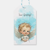 あなただけの愛らしいベイビー・クリスマスエンジェルを作ろう ギフトタグ (裏面)