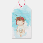 あなただけの愛らしいホーリーエンジェルを作ろう ギフトタグ (正面)