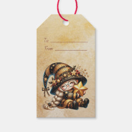 あなただけの愛らしい魔法のクリスマス・ノームを作ろう ギフトタグ