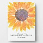 あなただけの感動的な名言やモチベーションを高める言葉を入力してください フォトプラーク (正面)