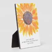 あなただけの感動的な名言やモチベーションを高める言葉を入力してください フォトプラーク (側面)