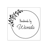 あなただけの手作りビジネスロゴを作成 ラバースタンプ (インプリント)