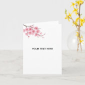 あなただけの桜の花 カード (黄色い花)