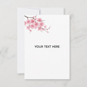 あなただけの桜の花 サンキューカード