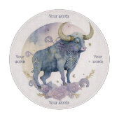 あなただけの水彩タウラス祭壇ボードを作ろう カッティングボード (正面)