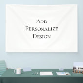 あなただけの特別なオーダーメイドを作成 横断幕 (トレードショー)