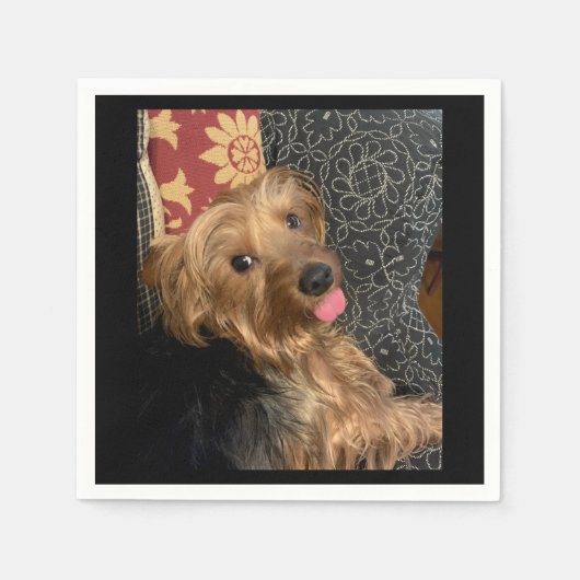 あなただけの特別な写真を作ろう スタンダードカクテルナプキン (正面)