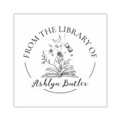 あなただけの特別な本の印鑑 ラバースタンプ (インプリント)