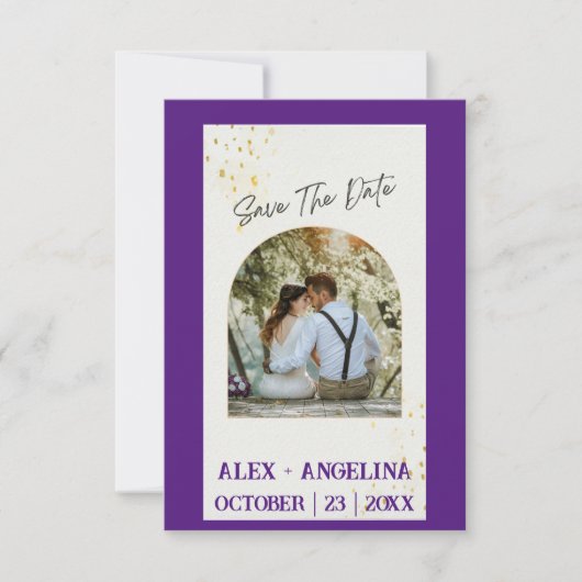 あなただけの特別な結婚発表 セーブザデート (正面)