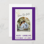 あなただけの特別な結婚発表 セーブザデート (正面/裏面)