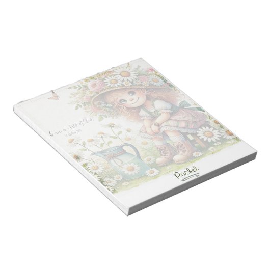 あなただけの神の子ダイジーガール ノートパッド (アングル)