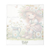 あなただけの神の子ダイジーガール ノートパッド (正面)