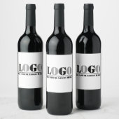 あなただけの絵画事業の名前会社を作ろう ワインラベル (ボトル)