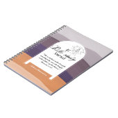 あなただけの聖書の勉強　名前と信仰の聖句を追加する ノートブック (左側)