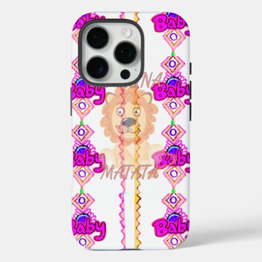 あなただけの赤ちゃんライオンキューブ テキストデザインを作成しよう Case-Mate iPhoneケース (裏面)