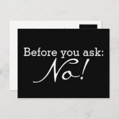 あなただけの面白い名言や格言をカスタマイズ ポストカード (正面/裏面)