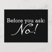 あなただけの面白い名言や格言をカスタマイズ ポストカード (正面)