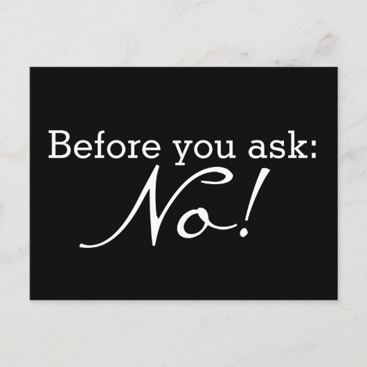 あなただけの面白い名言や格言をカスタマイズ ポストカード (正面)