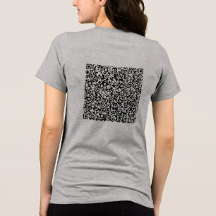あなただけの面白いQRコード トライブレンドTシャツ
