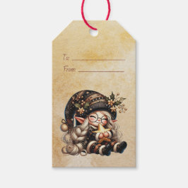 あなただけの魔法のクリスマス・ノームの星を作ろう ギフトタグ