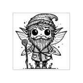 あなただけの魔法の妖精の旅人 ラバースタンプ (インプリント)