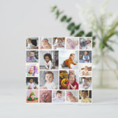 あなただけの20枚の写真コラージュを作成しよう カード (スタンド正面)